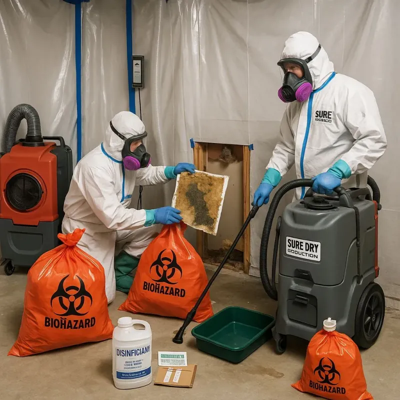 Contaminated Water Handling Protocols process in Kodiak Station, AK